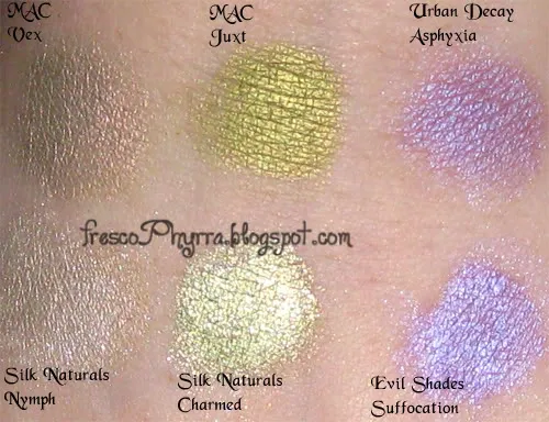 MAC and Urban Decay Dupes from Silk Naturals