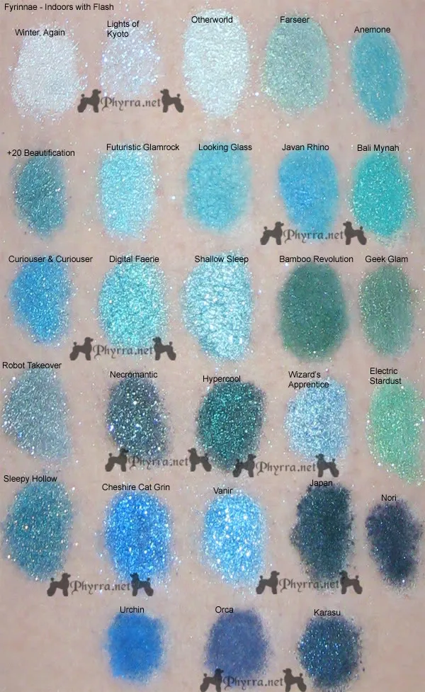 Fyrinnae Aqua Eyeshadows