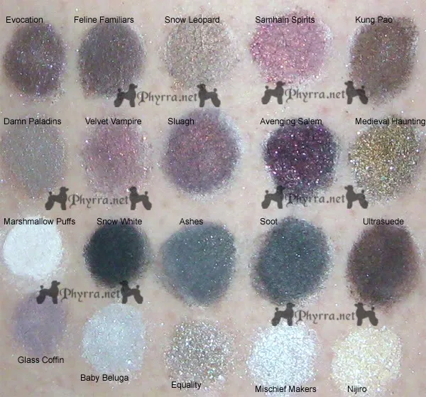 Neutral Fyrinnae Eyeshadow Swatches