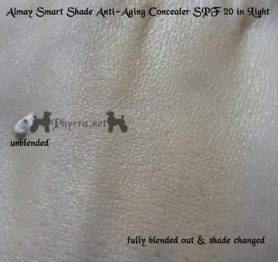 Almay Smart Shade Anti-Aging Concealer SPF 20 in Light – Review & Swatches