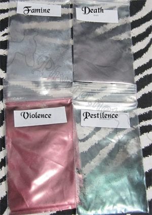 Meow Cosmetics Four Horsemen swatches