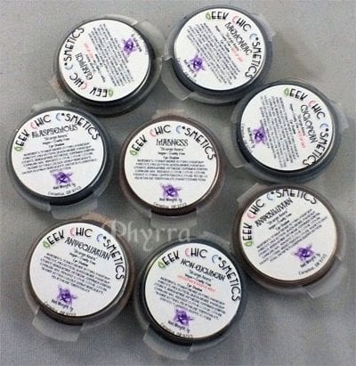 Geek Chic Cosmetics Strange Aeons Collection Review and Swatches