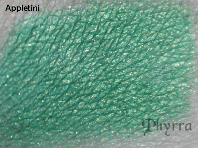 Makeup Geek Green Eyeshadow Swatches