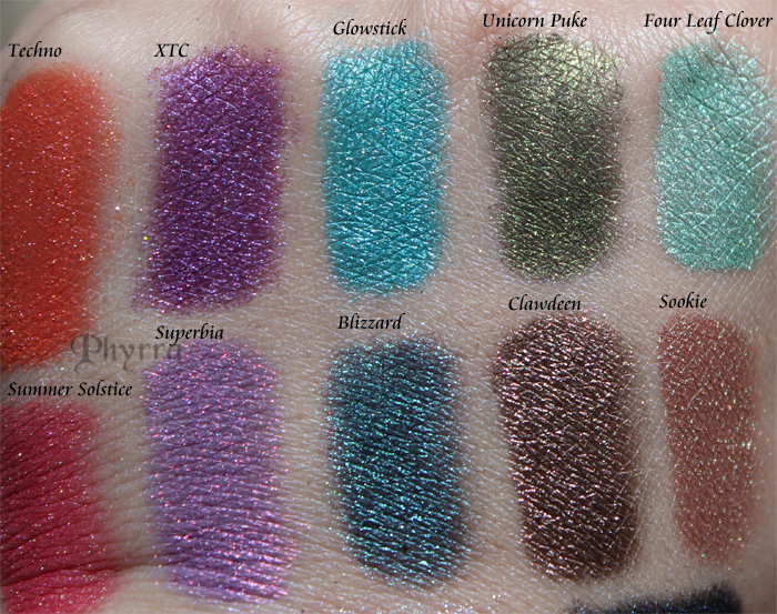 Virus Insanity Eyeshadow Review