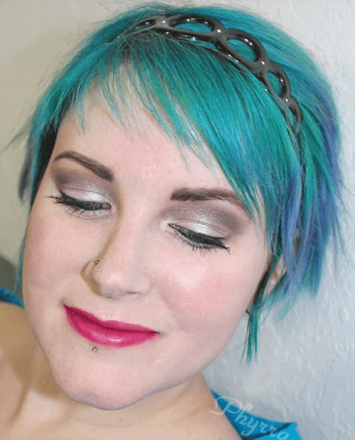 Wearing Urban Decay Moonshine