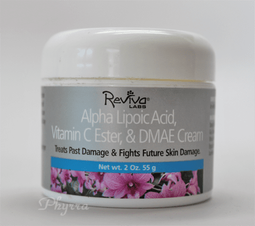 Reviva Labs Alpha Lipoic Acid, Vitamin C Ester & DMAE Cream Review