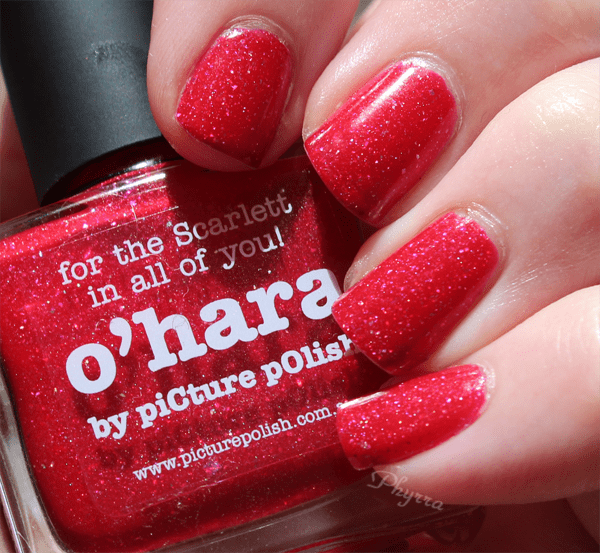 Wearing piCture pOlish O'Hara. See the review.