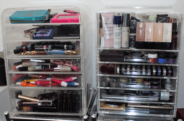 eDiva Princess and the sherrieblossom Icebox Skinny Makeup Organizers