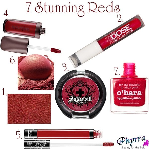7 Stunning Reds