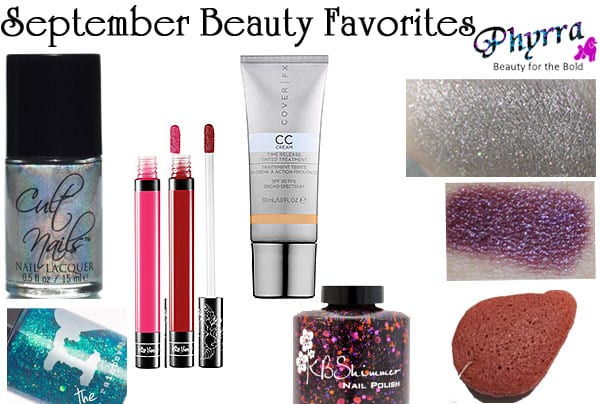 September Beauty Favorites