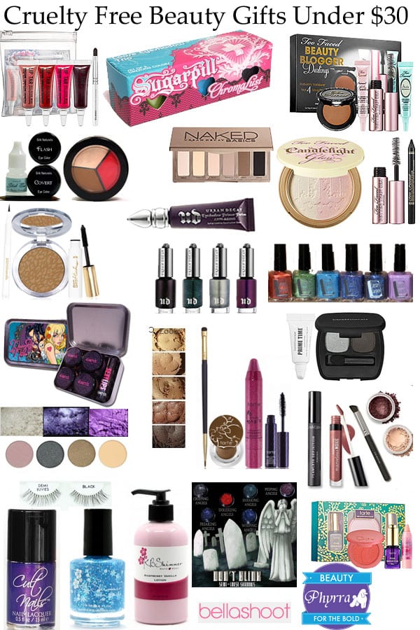 Cruelty Free Beauty Gifts Under $30