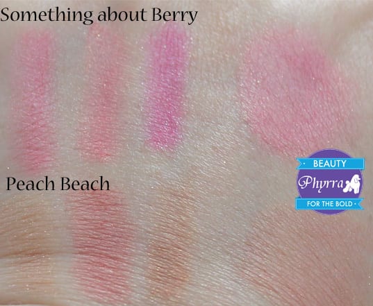 Too Faced Sweethearts Perfect Flush Blush Cruelty Free Peach Beach Something About Berry Swatches Review Video