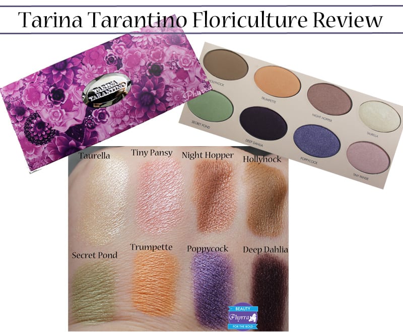 Tarina Tarantino Floriculture Palette Review Swatches