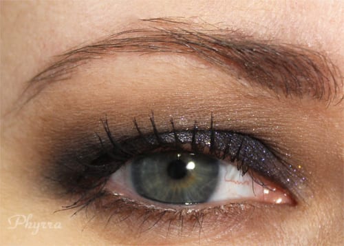 Wearing Whip Hand Action eyeshadow