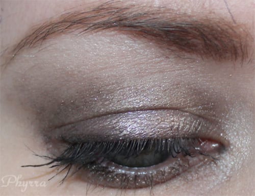 Wearing Stila Smoke & Tarte Smoky Quartz