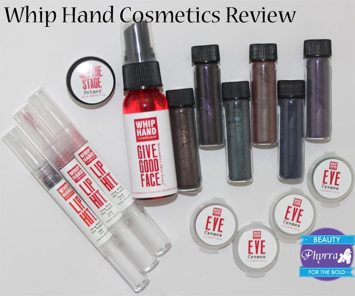 Whip Hand Cosmetics Review Swatches