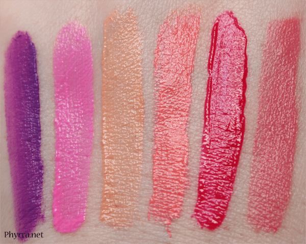 Bodyography Electric Lip Slides Review Swatches
