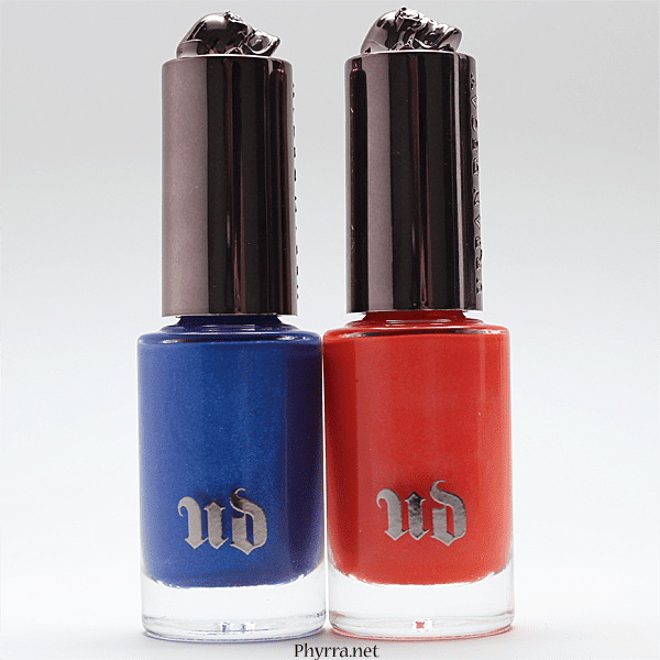 Urban Decay Chaos and Bang Nail Color Review and Swatches