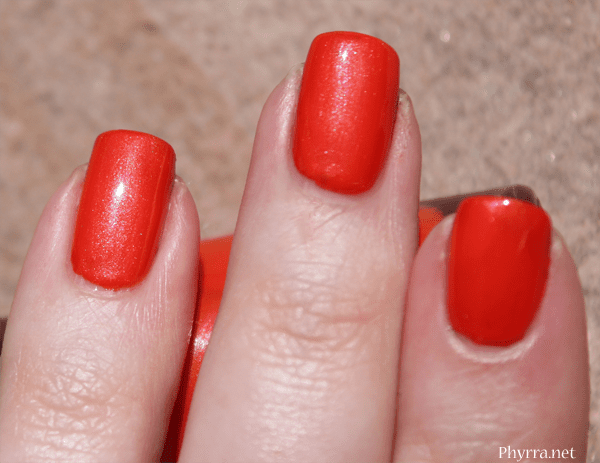 Uban Decay Bang Nail Color Swatch Review