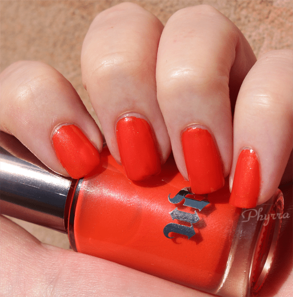 Uban Decay Bang Nail Color Swatch Review