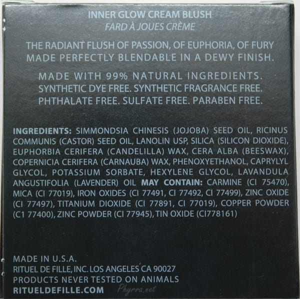 Rituel de Fille Inner Glow Cream Blushes