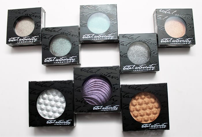 Prestige Total Intensity Eyeshadows Review