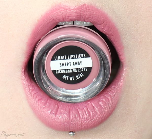 Limnit Lipsticks Swept Away