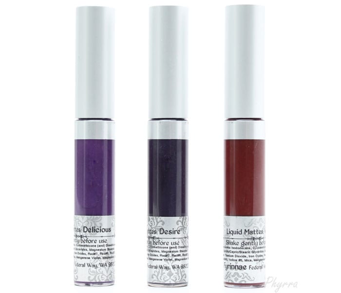 Fyrinnae Liquid Matte Lipsticks Review