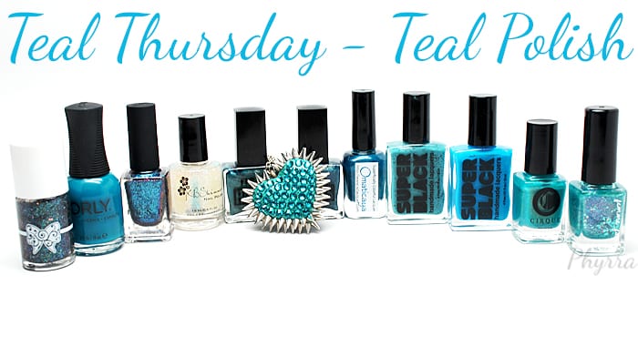 Teal Thursday Teal Nail Polish