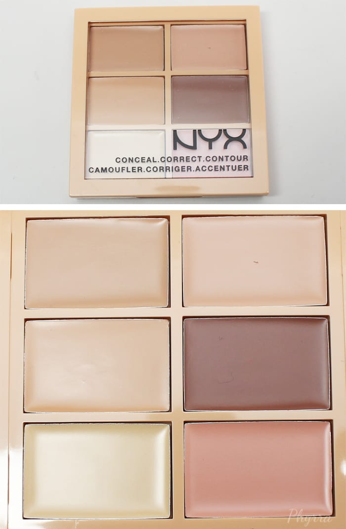 Nyx Conceal Correct Contour Cream Palette Light - phyrra.blog