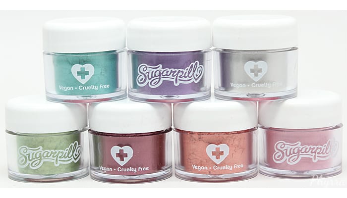 Sugarpill Chromalust Loose Eyeshadows