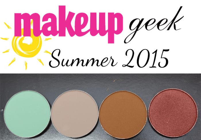 Makeup Geek Summer 2015 Eyeshadows Review and Swatches - phyrra.blog