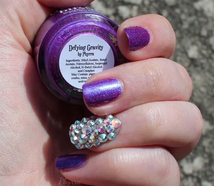 Girly Bits Defying Gravity Mani