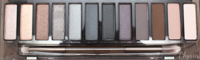 Urban Decay Naked Smoky Palette Swatches and Thoughts