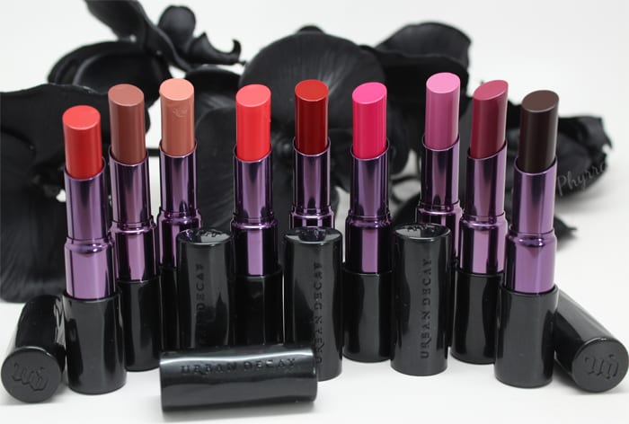 Urban Decay Matte Revolution Lipsticks