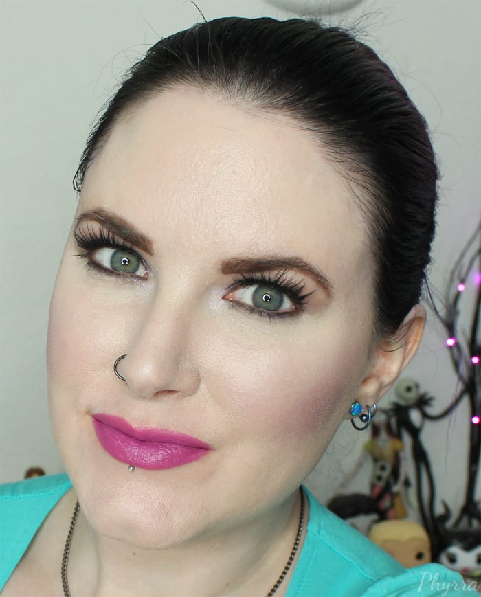 Urban Decay Matte Lipstick in Bittersweet Swatch