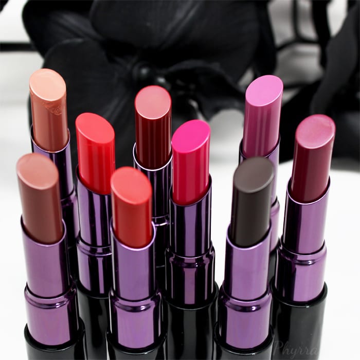 Urban Decay Matte Revolution Lipsticks Swatches Looks