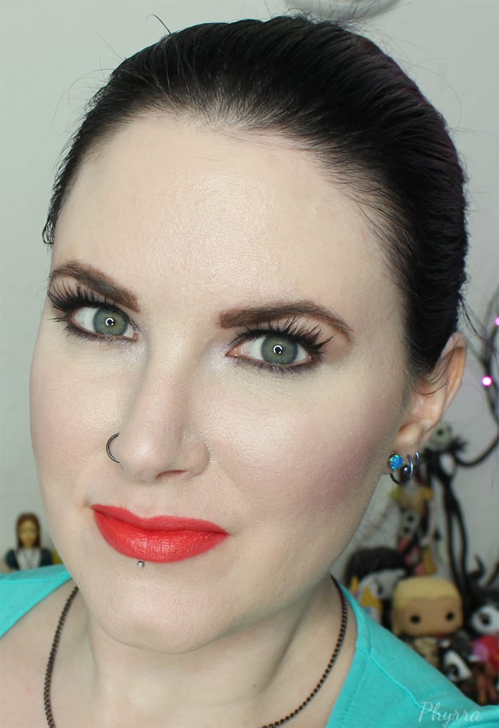 Urban Decay Matte Lipstick in Tilt Swatch