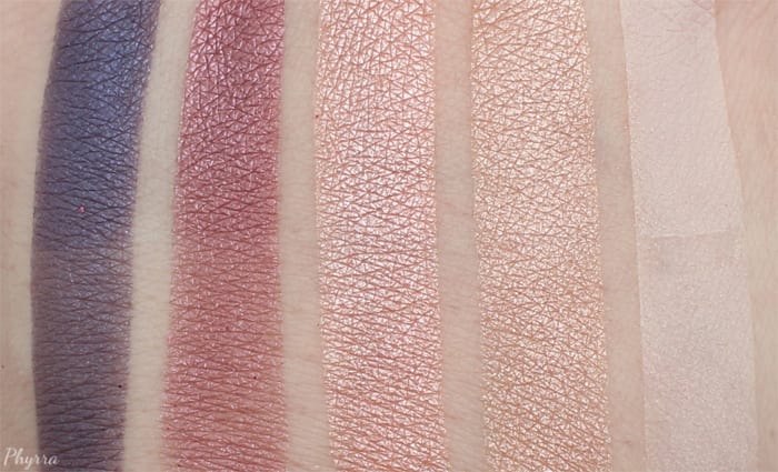 Laura Geller Delicious Shades of Cool Delectables Palette Swatches