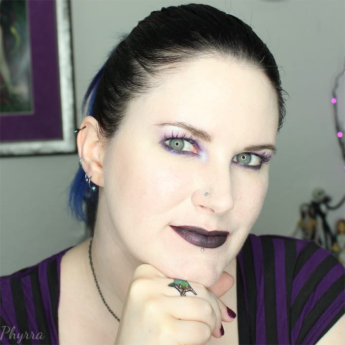 Fyrinnae Liquid Matte Sparkle-Metallic Lipstick in Phantasma