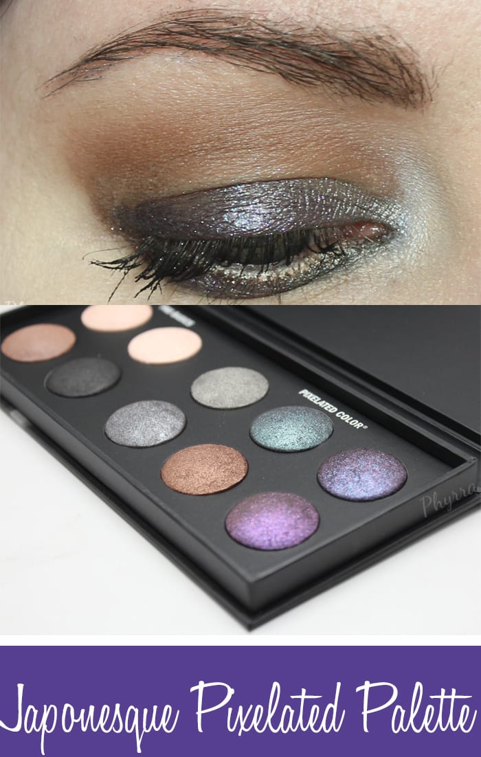 Japonesque Pixelated Purple Look