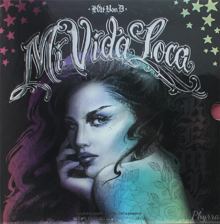 Kat Von D Mi Vida Loca Remix Eyeshadow Palette Review and Swatches