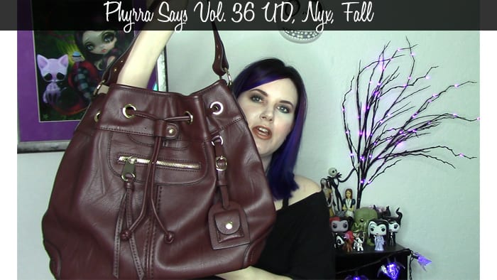 Phyrra Says Vol. 36 Urban Decay, Nyx, KBShimmer, Wine Handbag, Lash Extensions