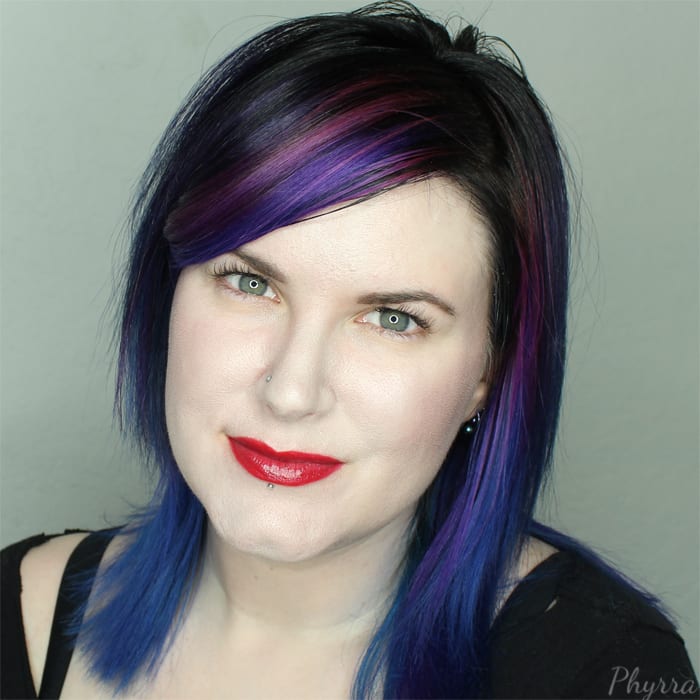 Wearing Youngblood Mineral Lipstick in Bistro