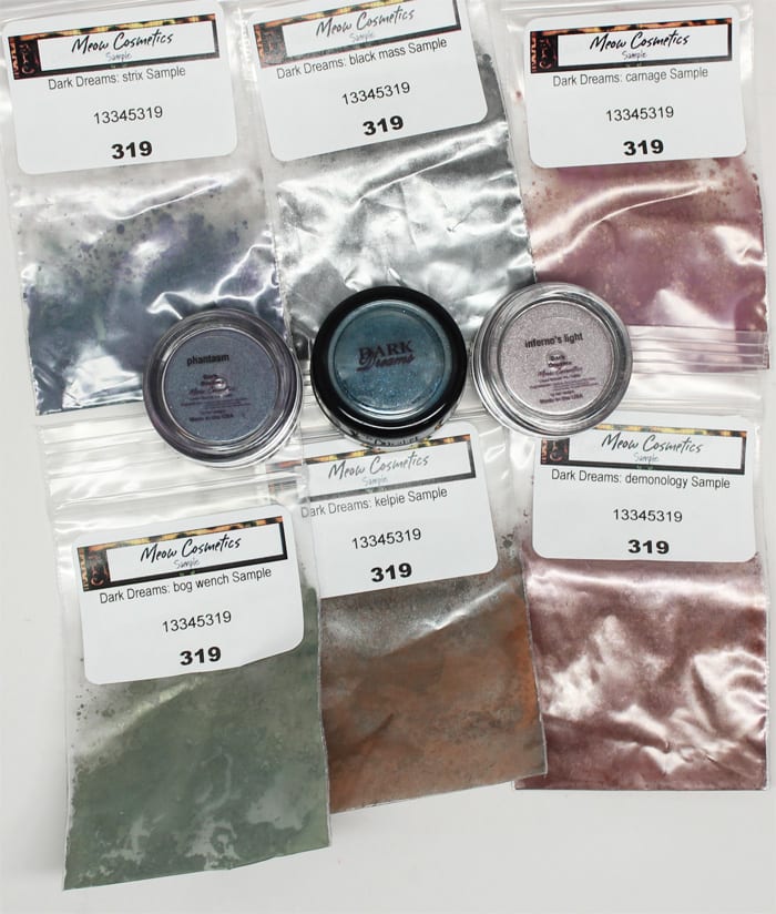 Meow Cosmetics Dark Dreams Review and Swatches