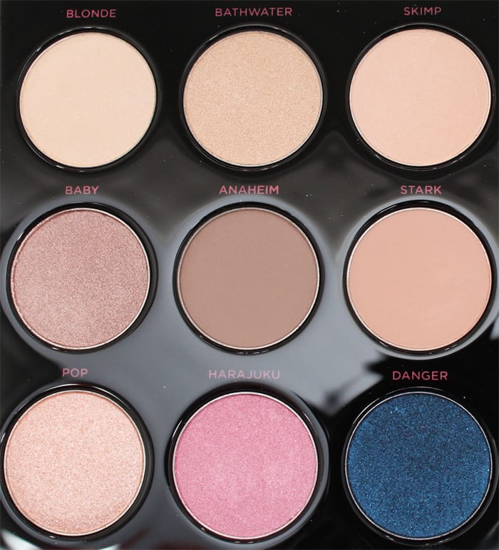 Urban Decay Gwen Stefani Palette Review and Swatches