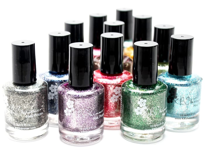 KBShimmer Birthstone Collection Swatches and Review
