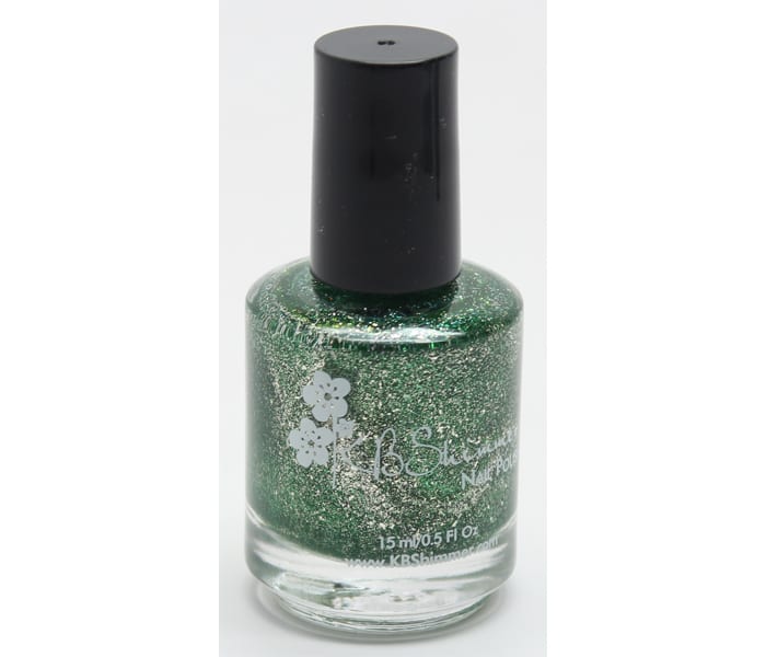 KBShimmer Emerald Nail Polish