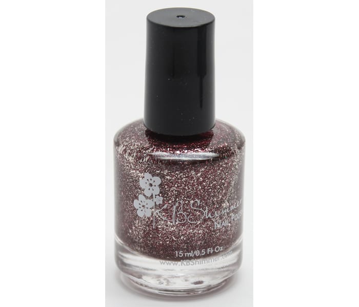 KBShimmer Garnet Nail Polish