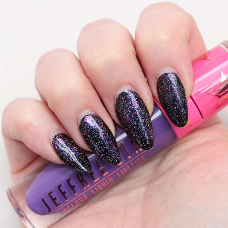 GlitterDaze Phosphorescent Nightshade (H) Nail Polish